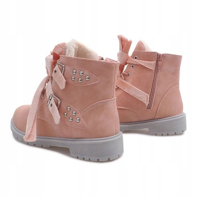 Warm Extravagant Boots TL0129-3 Pink 2
