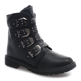 Warm Extravagant Boots TL0132-1 Black 1