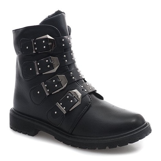 Warm Extravagant Boots TL0132-1 Black 1