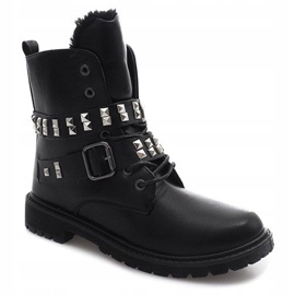 Warm Extravagant Boots TL0133-1 Black 1