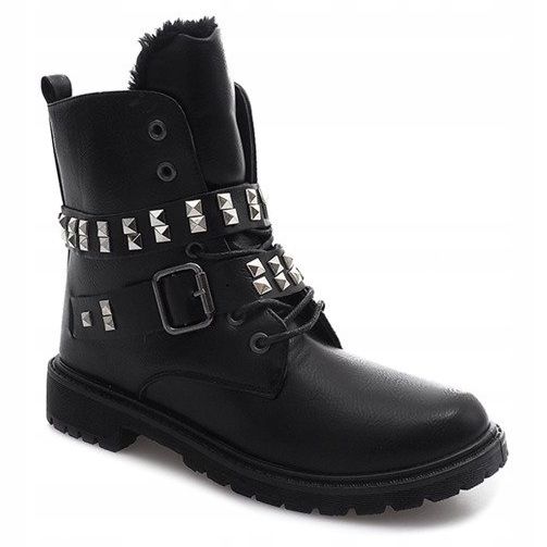 Warm Extravagant Boots TL0133-1 Black 1