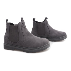 Warm boots GF-ZM96 Gray grey 1