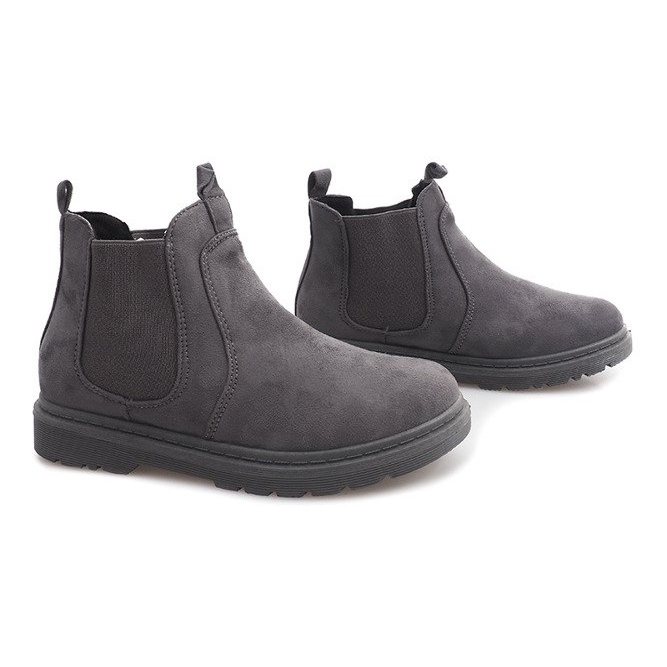Warm boots GF-ZM96 Gray grey 1
