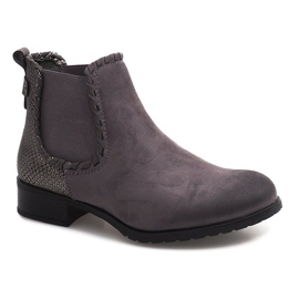 Warm boots C307 Gray grey 2