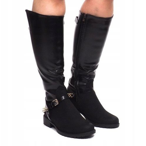 Boots Saszki Boots AB961 Black 1