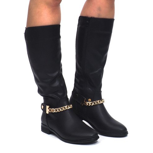 Boots Saszki Boots CD1402 Black 1