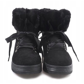 Boots With Fur 8898 Black 1