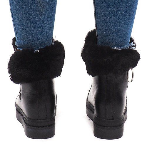 Warm Sneakers SJ665-1 Black 1