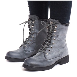 Warm boots 226-PA Gray grey 2