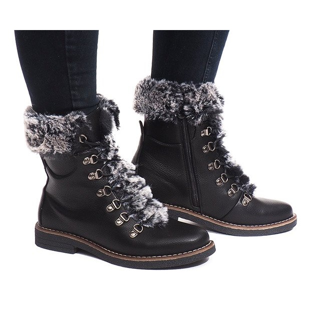 Warm Boots 6755-PA Black 1