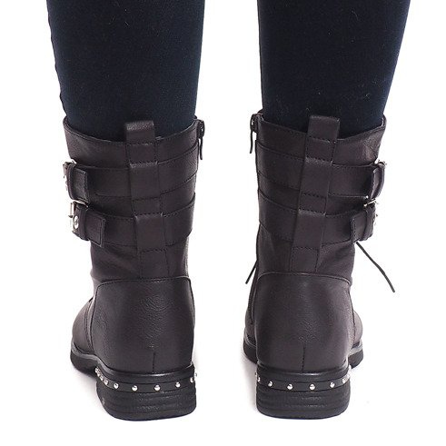 Warm boots 977-PA Black 1