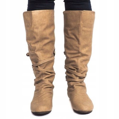 High insulated boots E0362-7 Beige 1