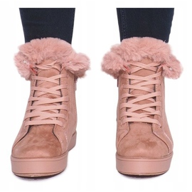 Warm Sneakers XY-288 Pink 1