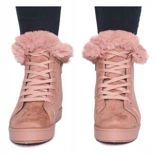 Warm Sneakers XY-288 Pink 1