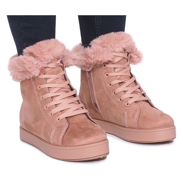 Warm Sneakers XY-288 Pink 2