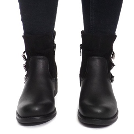 Warm boots 4417 Black 1