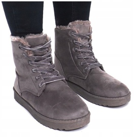 Lace-up Inuit A302 Gray grey 1