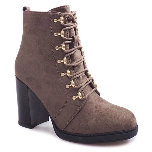 Warm Boots On A Post 0-195 Khaki multicolored green 1