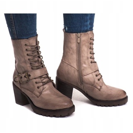 Military Warm Boots S167 Khaki multicolored green 2