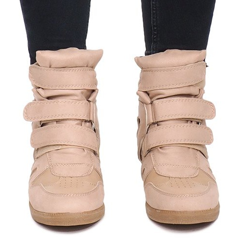 Wedge Sneakers BZ8386 Khaki multicolored green 1