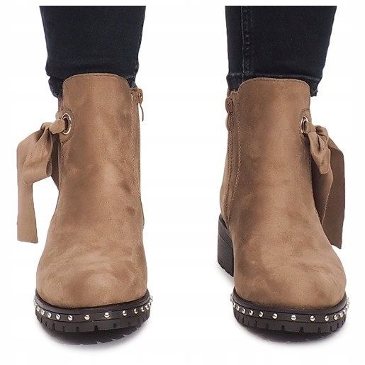 Suede Boots DR1798-64 Khaki 1