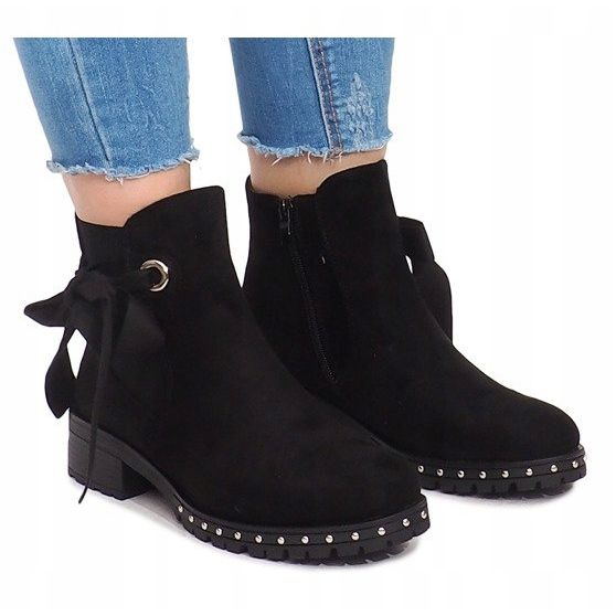 Suede Boots DR1798-64 Black 2