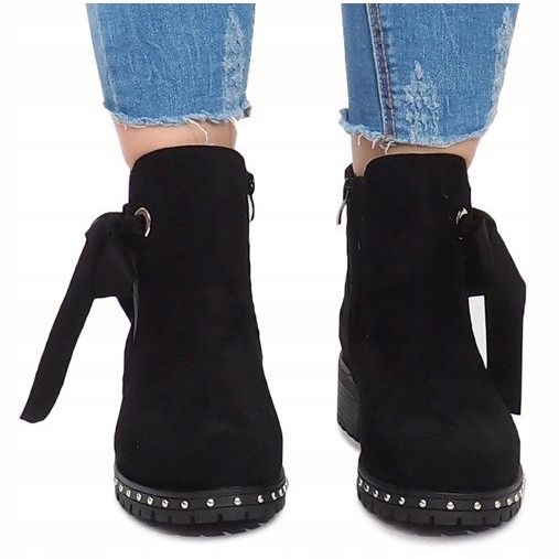Suede Boots DR1798-64 Black 1