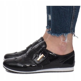 Black Denise Velcro Shoes 1 Black Denise Velcro Shoes 1