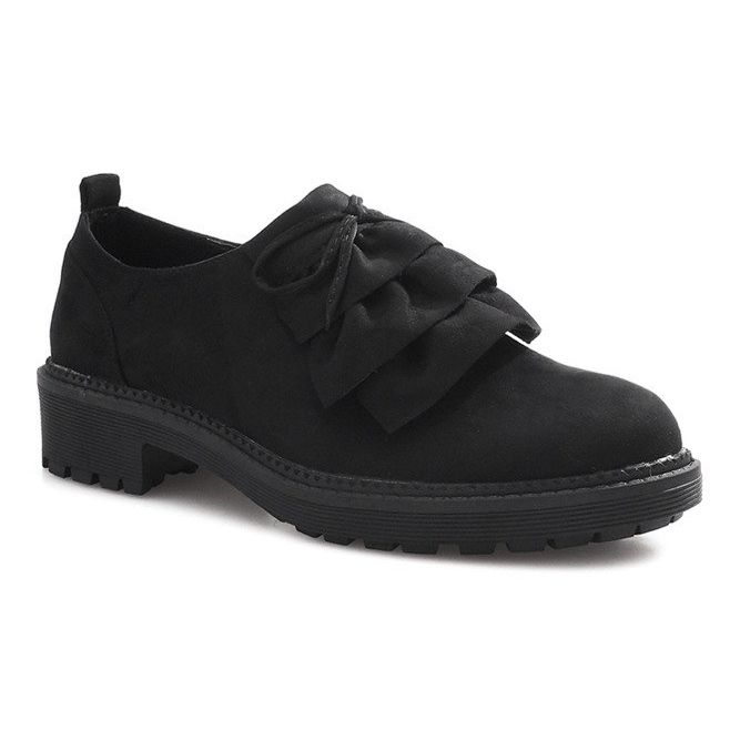 Black suede shoes from Gaia 1