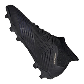 Adidas Predator 19.1 Fg Jr G25791 football boots black black 1