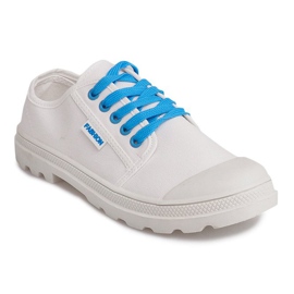 Timberki Trapery Boots HC243 White 2