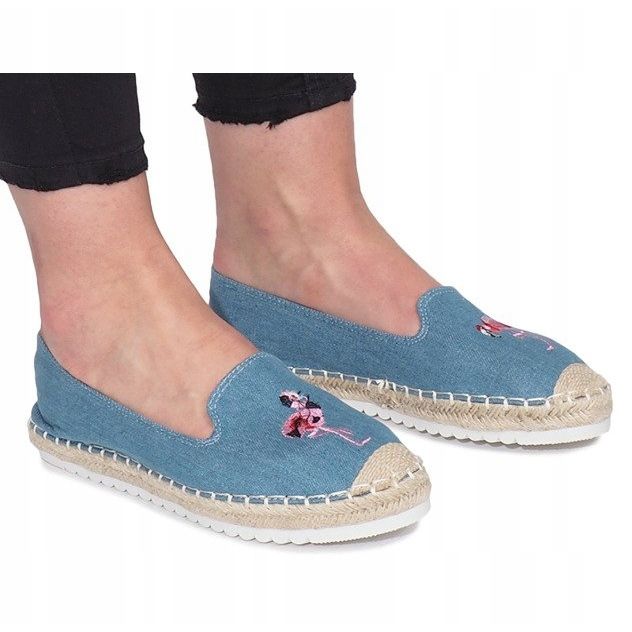 Blue Flaming Jeans espadrilles 1
