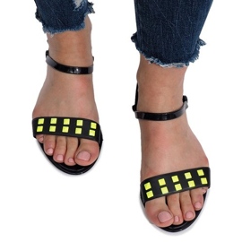 Meliski Nuevo black sandals 1