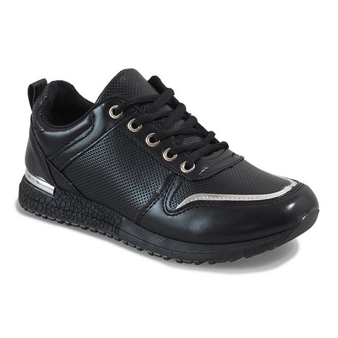 Black LT604F trainers 1