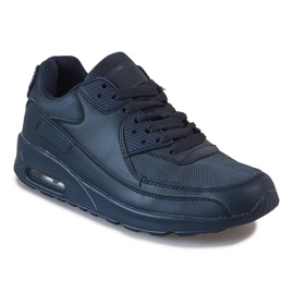 Navy blue sports shoes DN1-7 1