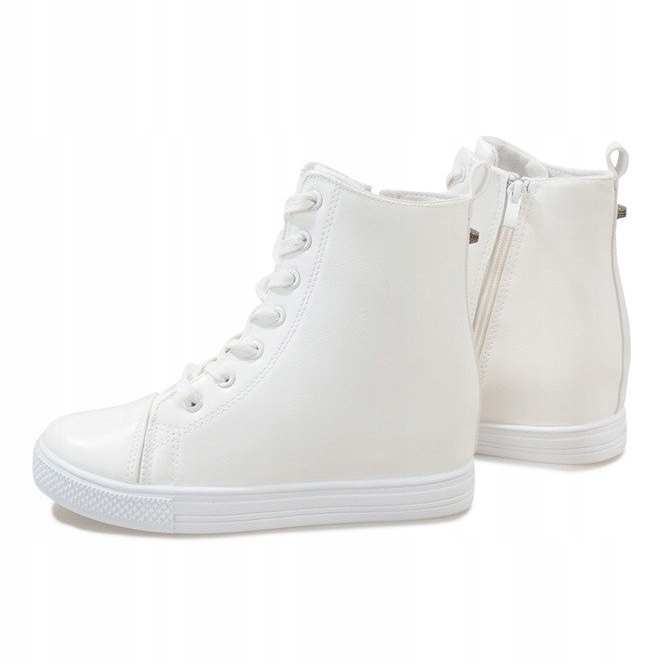 White sneakers on the wedge DD476-2 1