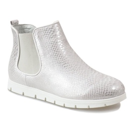 Silver sports boots 1602 grey 1