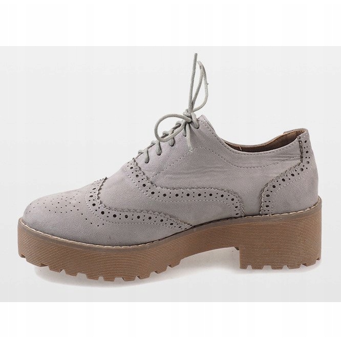 Gray high-heeled jazz shoes LL185 grey 2