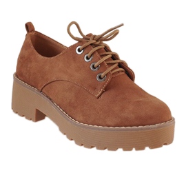 Camel low heels LL183 brown 1