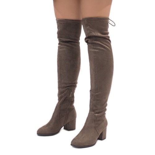 Suede boots on the TE1704-3 post multicolored 1