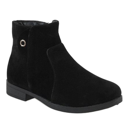 Kayla Shoes 885 black insulated boots 1