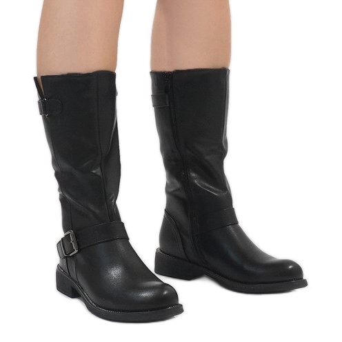 Sixth Sens Black elegant boots from JW19 1