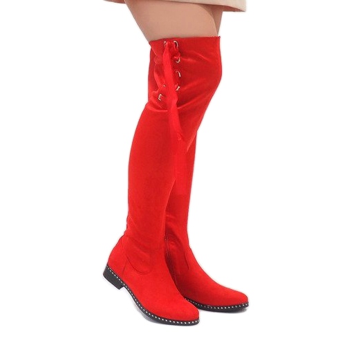 Foreverfolie Red insulated suede boots H308 1