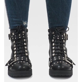 Black lace-up insulated boots Y8181 1 Black lace-up insulated boots Y8181 1