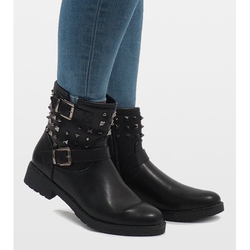 Women's black winter boots 1943 2