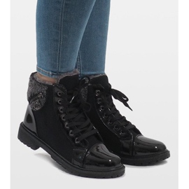 Black insulated boots TL56-1 2