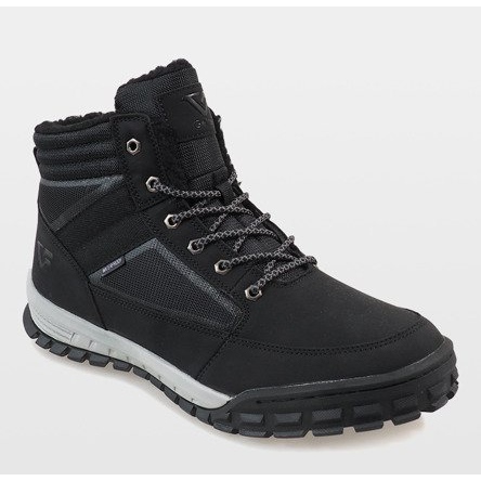 Black insulated snow boots T-1853 1