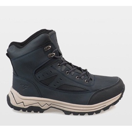 Dark blue insulated snow boots T-1860 navy blue 1 Dark blue insulated snow boots T-1860 navy blue 1