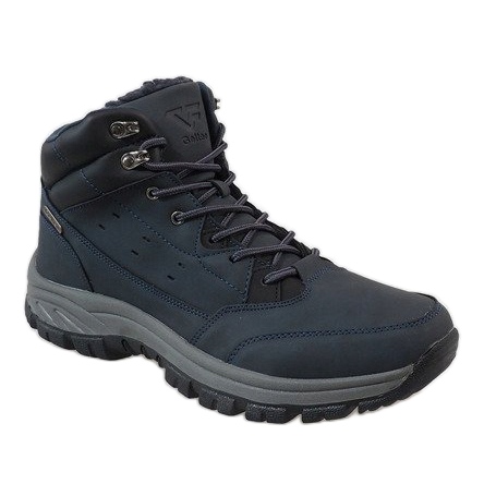 Dark blue insulated snow boots T-1860 navy blue 1 Dark blue insulated snow boots T-1860 navy blue 1