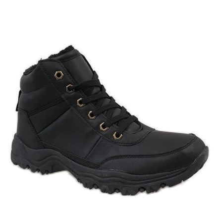 Black insulated snow boots from GT-9578 1